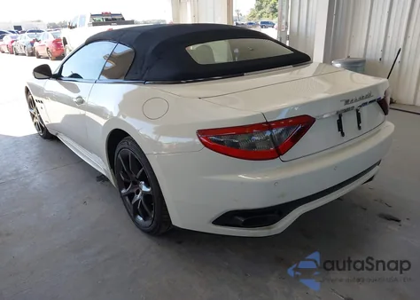 2014 Maserati Granturismo Mc/Sport из США, поврежденный, VIN ZAM45VMAXE0093339